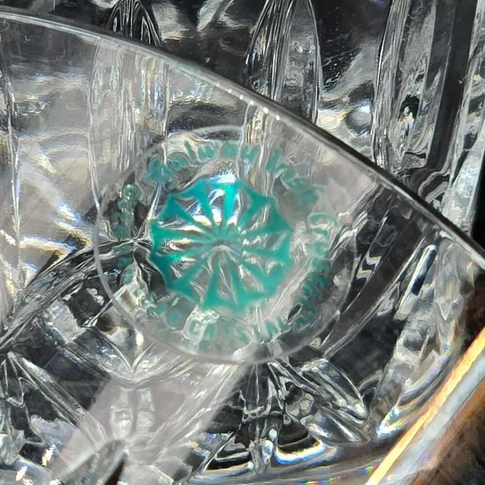 Galway Irish Crystal Assorted Glassware Set Of 4 Champagne High Low Ball DH1372